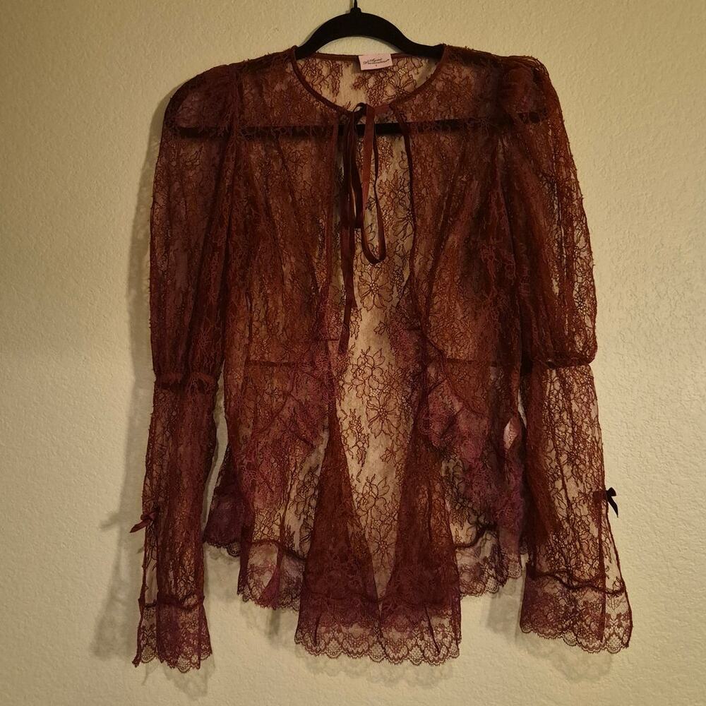 Agent Provocateur Luxurious Lace Marcia Intimate Jacket - Picture 4 of 10